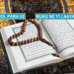 Sayaqool Para 2 Ruku 11 | Surah Baqarah With Urdu Hindi Tarjuma & Translation